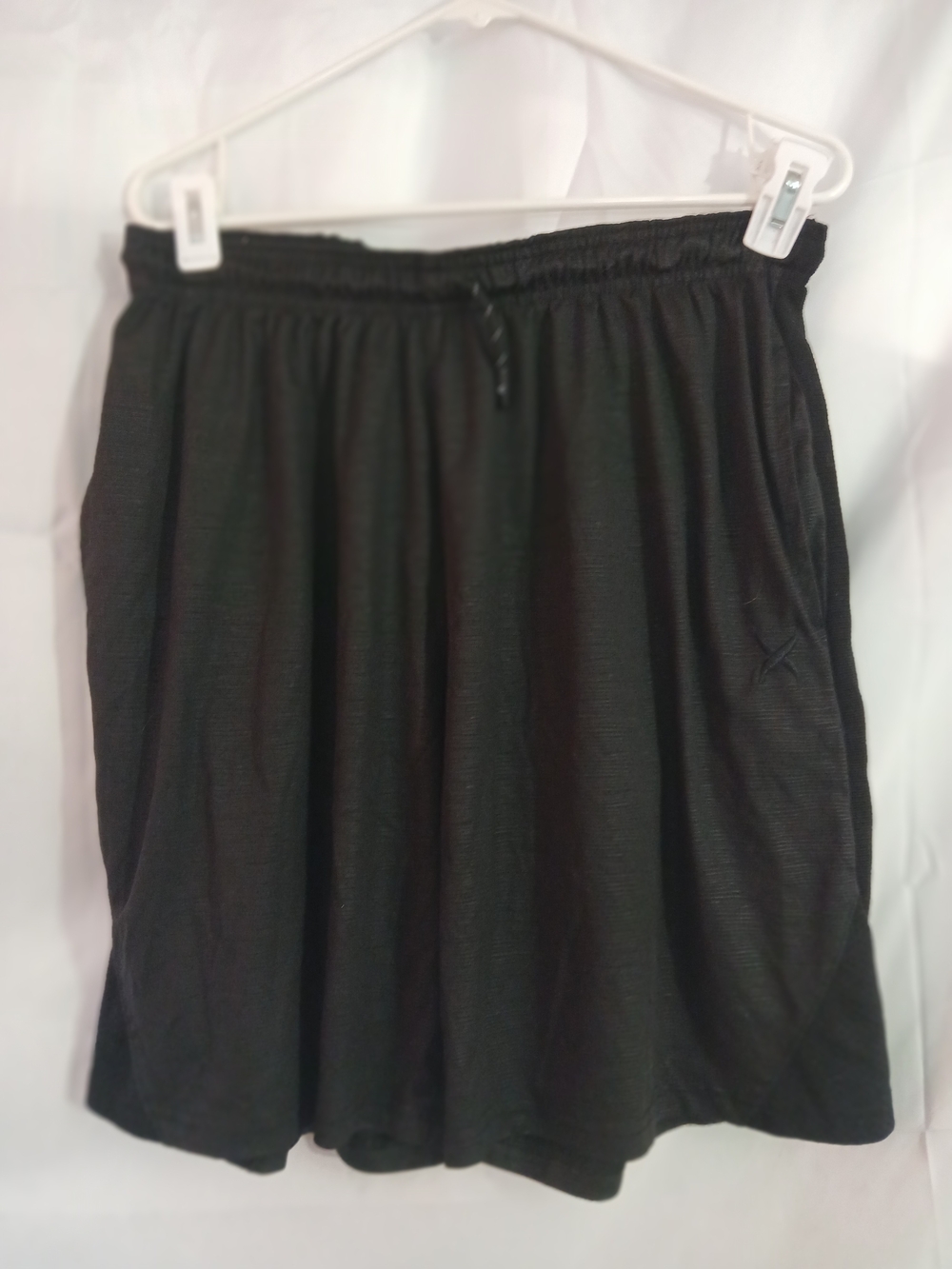 Game Time Black Men's Athletic Shorts with Drawstring